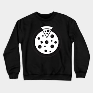 Cute Yummy Whole Pizza Crewneck Sweatshirt